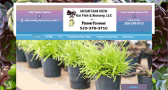 Desktop Screenshot of mtnviewkoifish.com